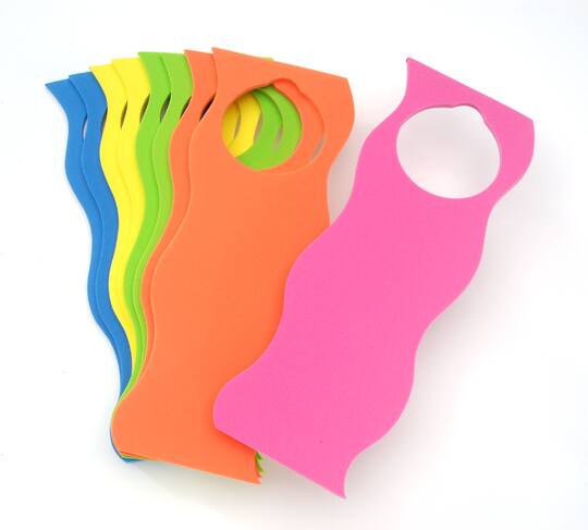 Foamies Wavy Door Hangers Value Pack Foamies Wavy Door Hangers Value Pack